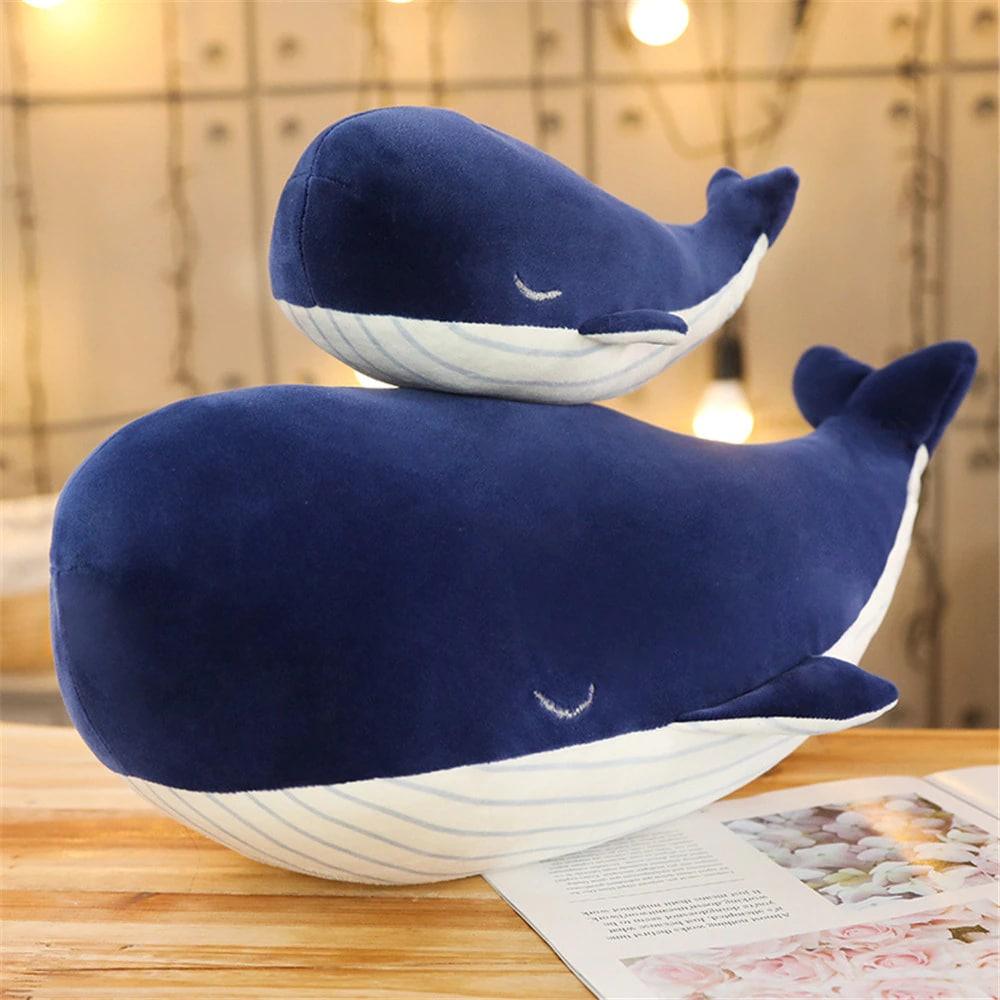 Soft Blue Whale Plush Toy - Stylus Kids