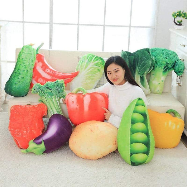 Realistic Vegetables Shaped Pillow Toy for Kids - Stylus Kids