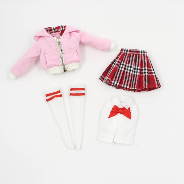 Cute Style School Uniform For 1/6 Dolls - Stylus Kids