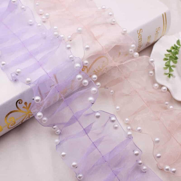 Pearl Style Organza DIY Doll Clothes Fabric - Stylus Kids