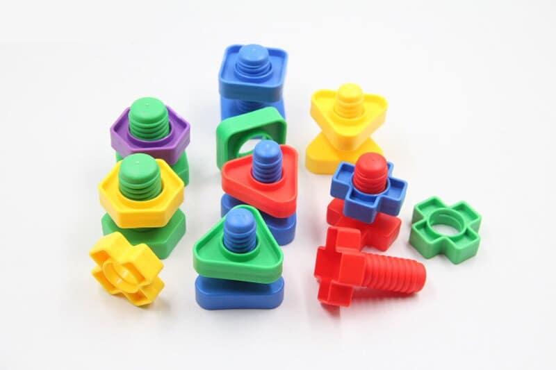 Colorful Shape Learning Screws Set - Stylus Kids