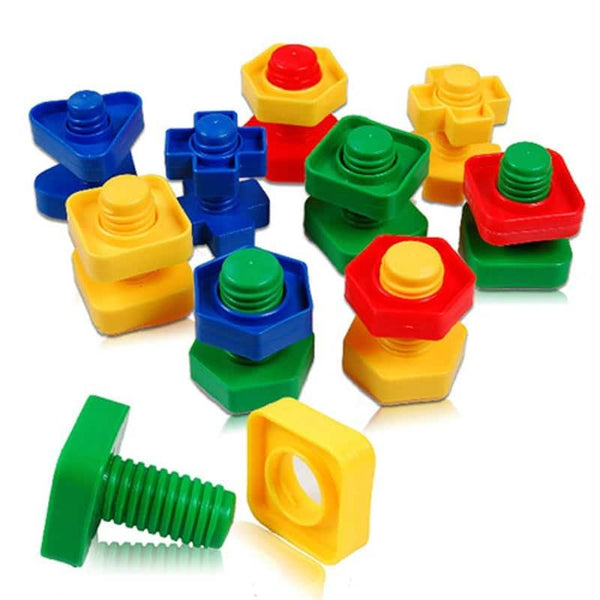 Colorful Shape Learning Screws Set - Stylus Kids