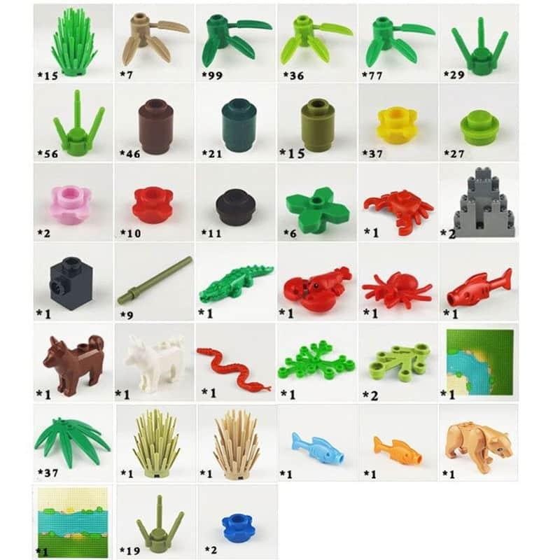 Kids Plastic Rainforest Block Board - Stylus Kids