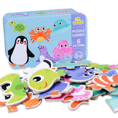 Baby's Wooden Educational  Jigsaw Puzzle - Stylus Kids