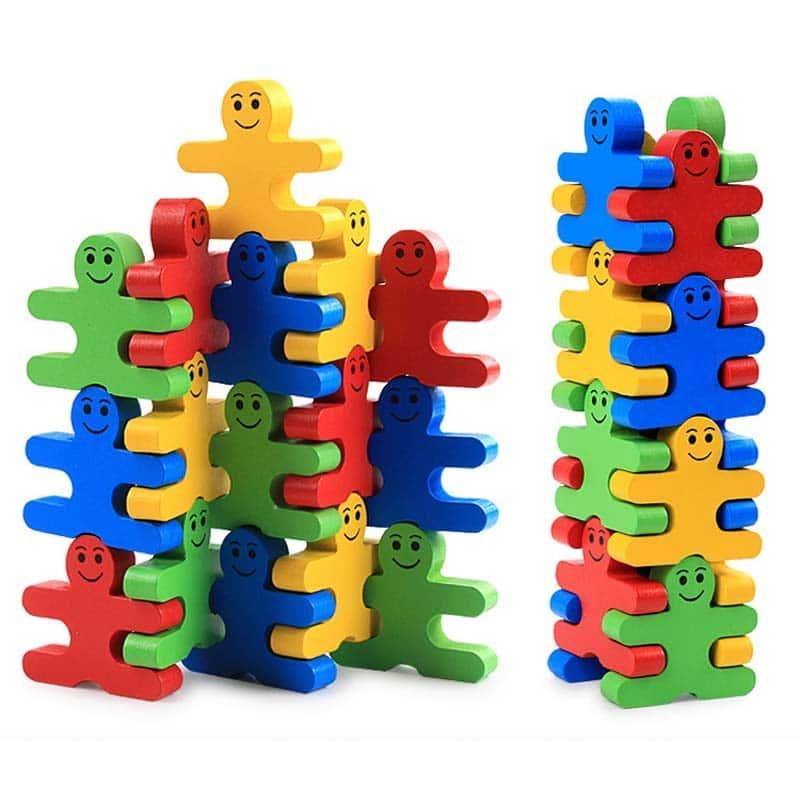 Wooden Balancing Blocks Set - Stylus Kids