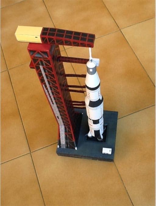 Saturn V Rocket Model Building Kit - Stylus Kids