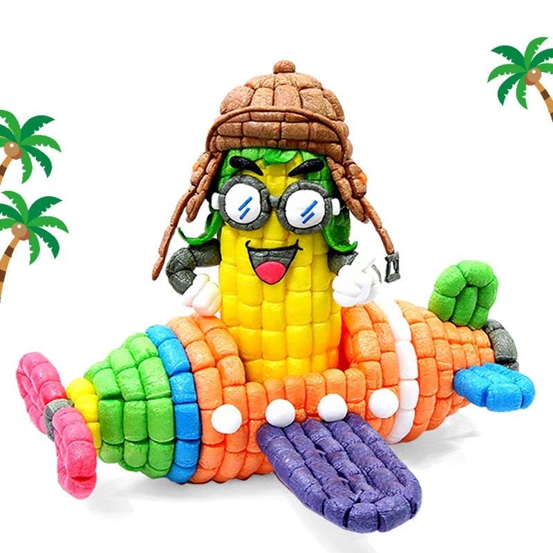 Natural Corn Starch Construction Kit - Stylus Kids