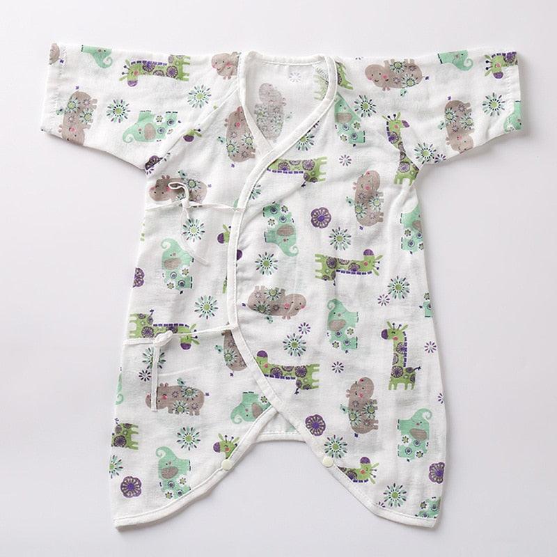 Unisex Thin Summer Muslin Romper - Stylus Kids