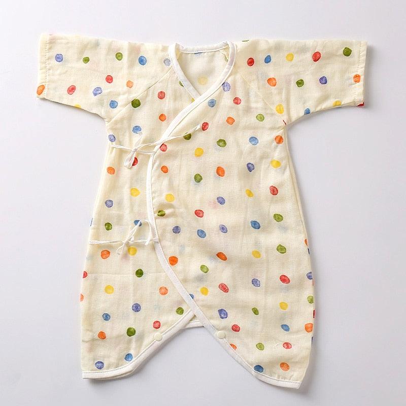 Unisex Thin Summer Muslin Romper - Stylus Kids