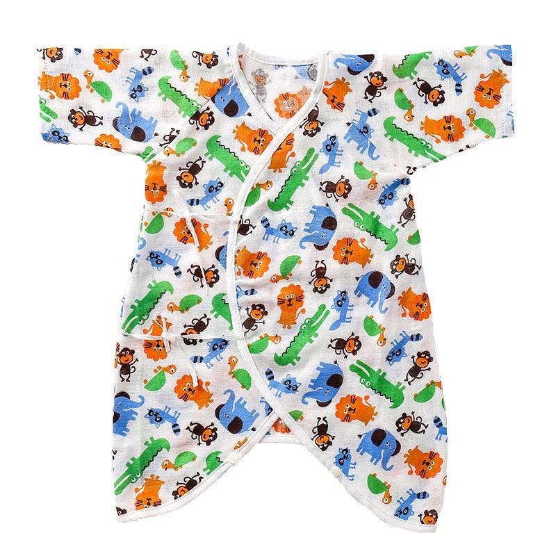 Unisex Thin Summer Muslin Romper - Stylus Kids