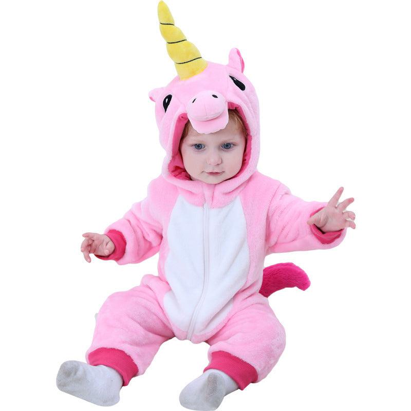 Cute Unicorn Horn Warm Baby Blanket Sleeper - Stylus Kids