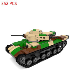 Japan Type 97 Medium Tank Building Blocks Kit - Stylus Kids
