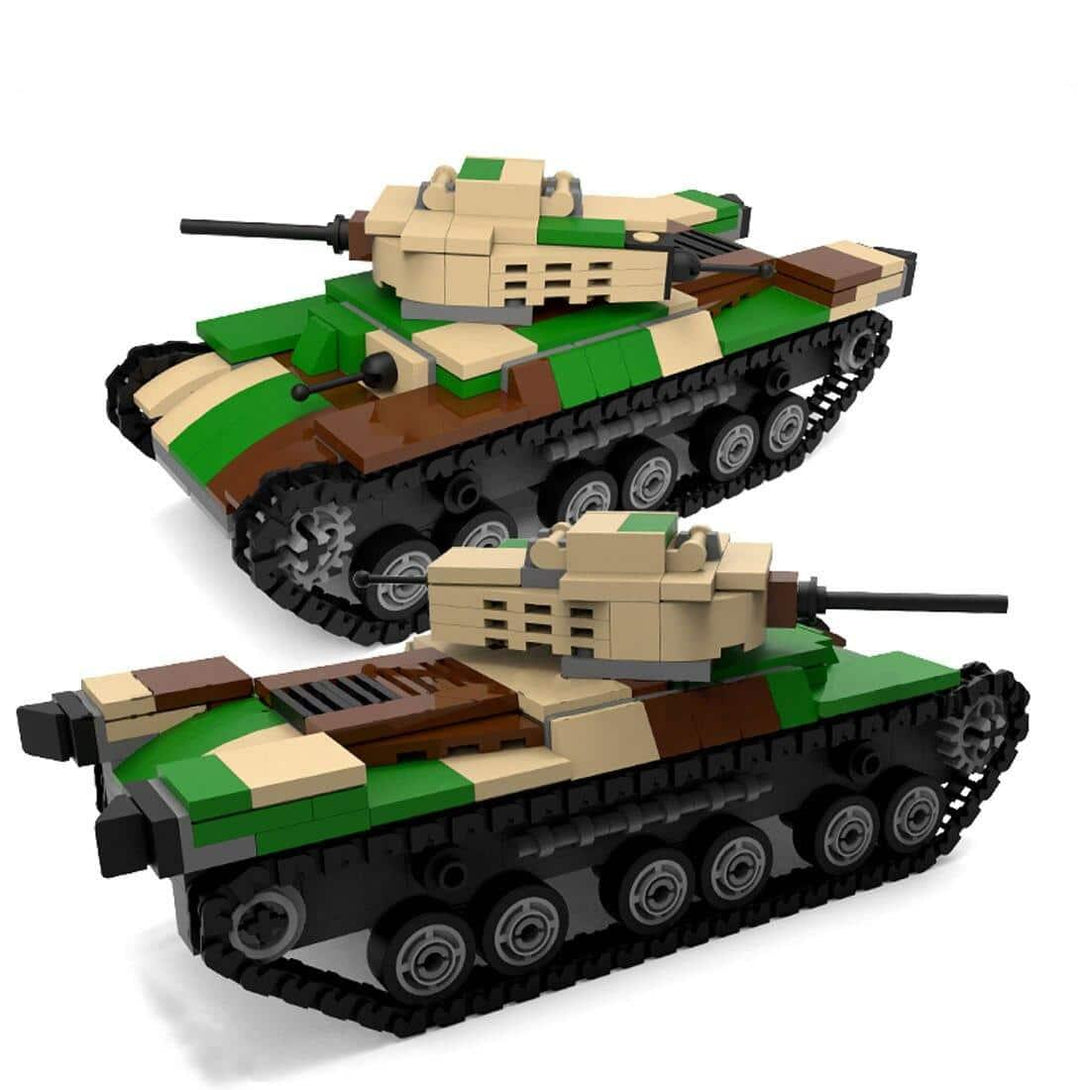 Japan Type 97 Medium Tank Building Blocks Kit - Stylus Kids