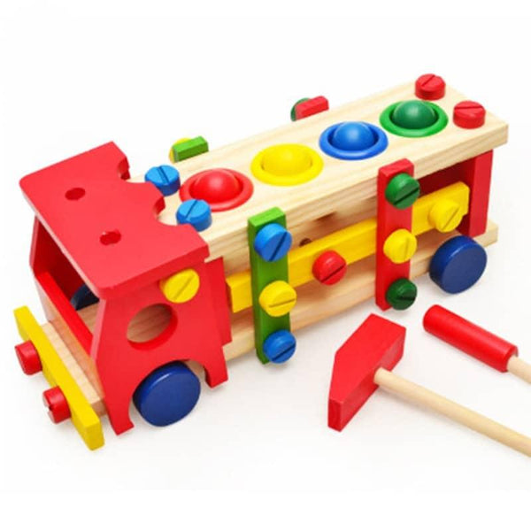 Wooden Truck Building Toy - Stylus Kids