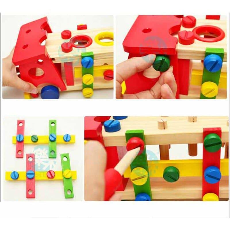 Wooden Truck Building Toy - Stylus Kids