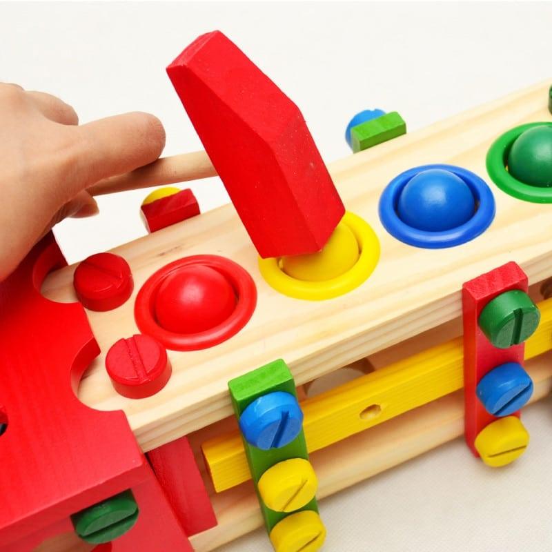 Wooden Truck Building Toy - Stylus Kids