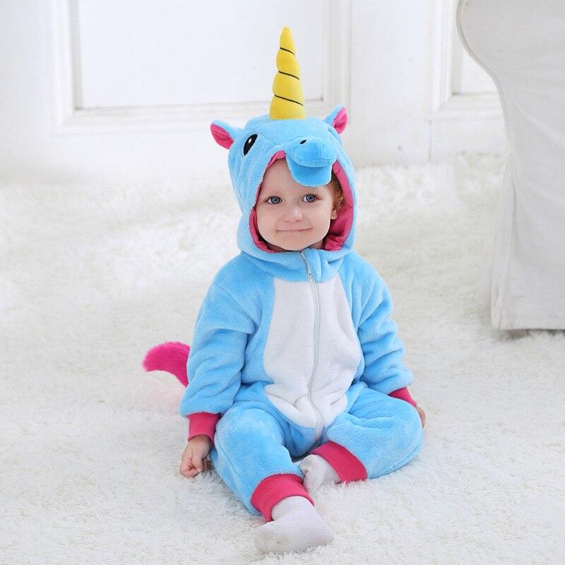 Cute Unicorn Horn Warm Baby Blanket Sleeper - Stylus Kids