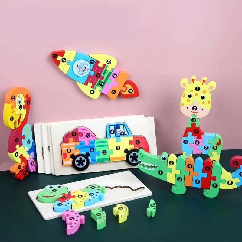 3D Jigsaw Puzzle For Children - Stylus Kids