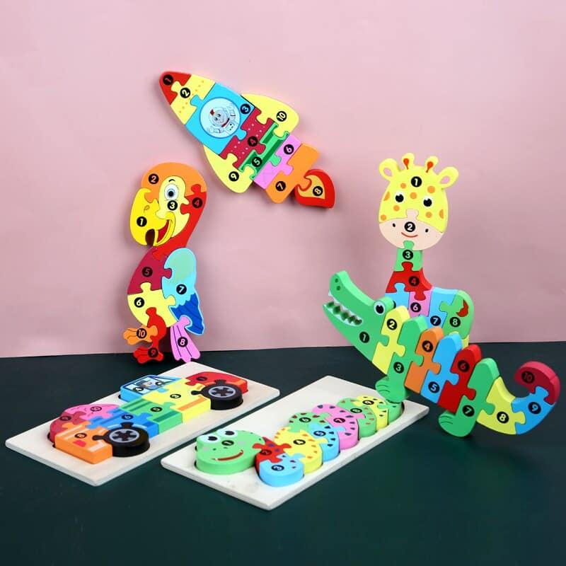 3D Jigsaw Puzzle For Children - Stylus Kids