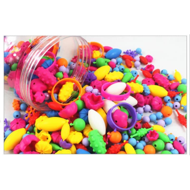 Fashion Educational Colorful Beads Jewelry Craft Kits for Children - Stylus Kids