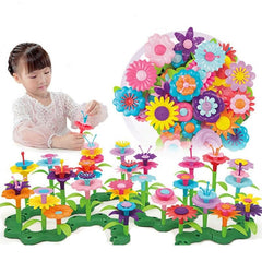 DIY Flower Garden Block Board Set 46 Pcs - Stylus Kids