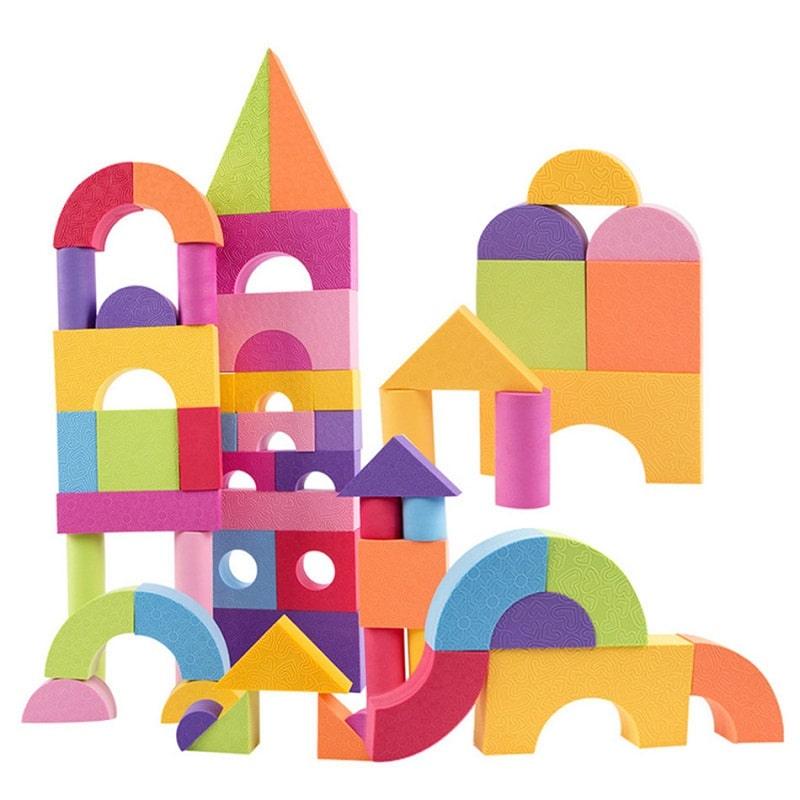 Early Education Soft Foam Building Blocks Set - Stylus Kids