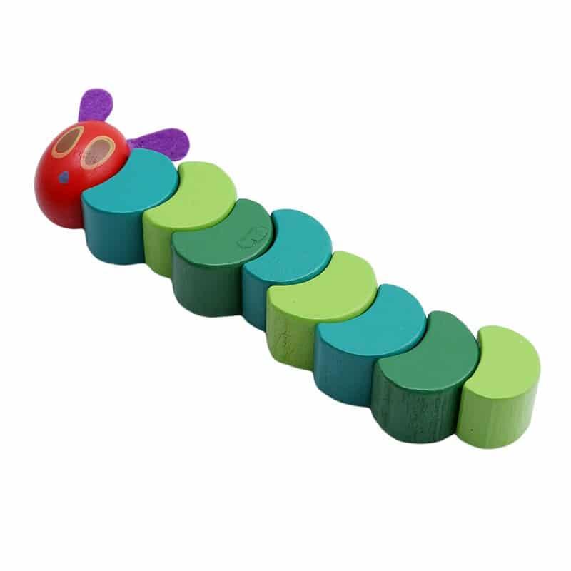 Educational Wooden Flexible Caterpillar Toy - Stylus Kids