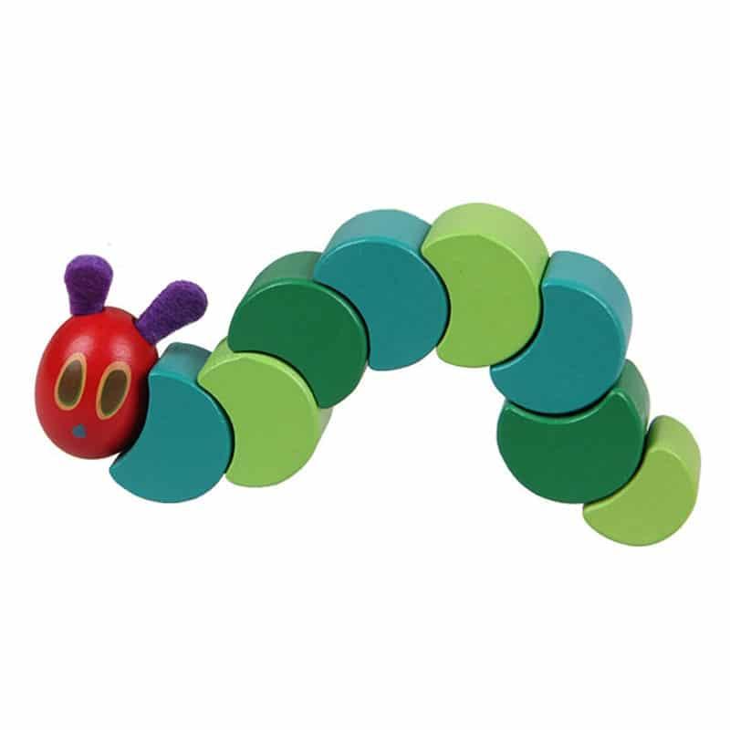 Educational Wooden Flexible Caterpillar Toy - Stylus Kids