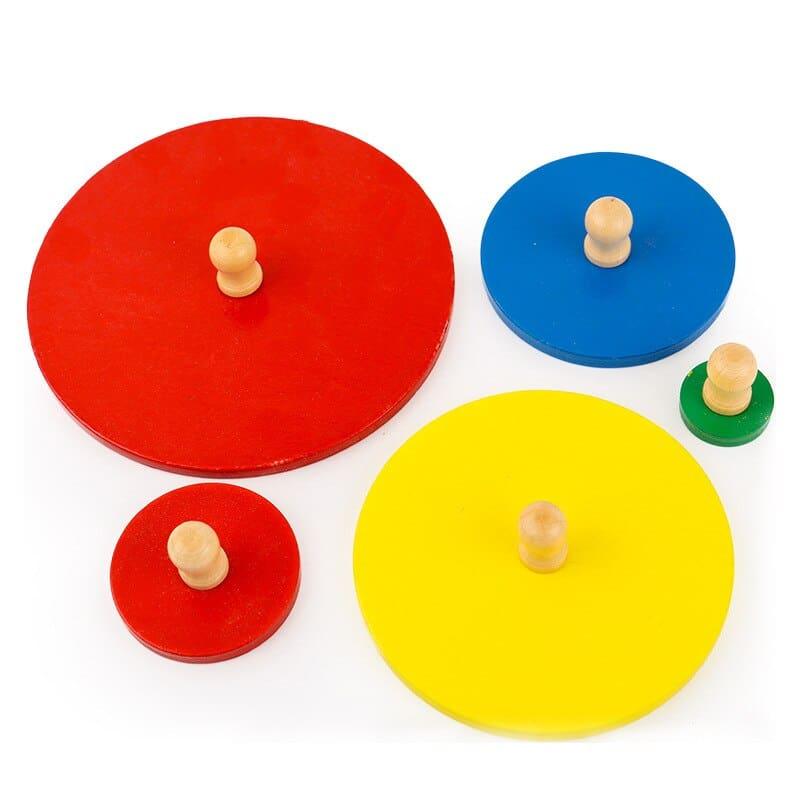Wooden Size and Shape Puzzle Toy - Stylus Kids