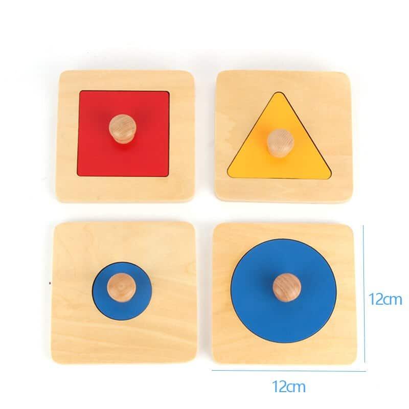 Wooden Size and Shape Puzzle Toy - Stylus Kids
