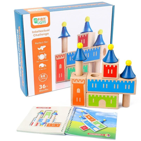 Wooden Changing Castle Puzzle - Stylus Kids