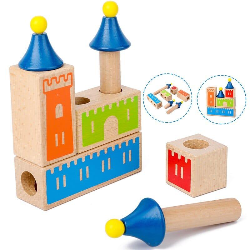 Wooden Changing Castle Puzzle - Stylus Kids