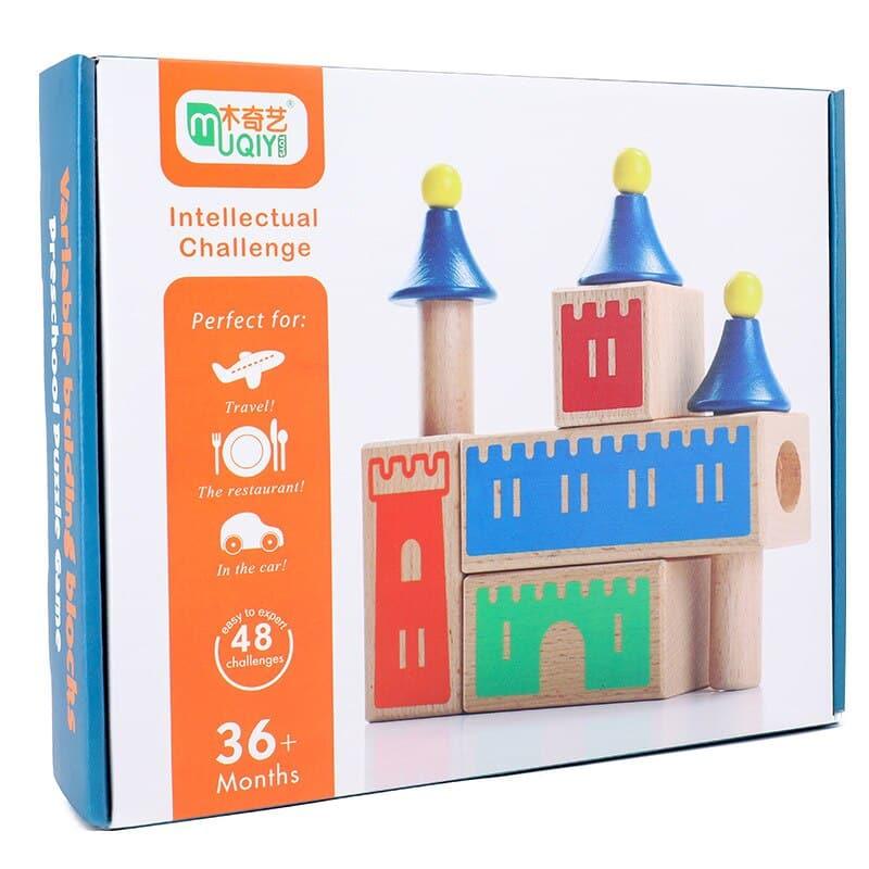 Wooden Changing Castle Puzzle - Stylus Kids