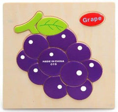 Wooden Montessori Puzzle for Babies - Stylus Kids