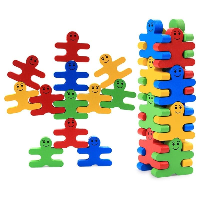 Children's Montessori Educational Wooden Toy Set 16 Pcs - Stylus Kids