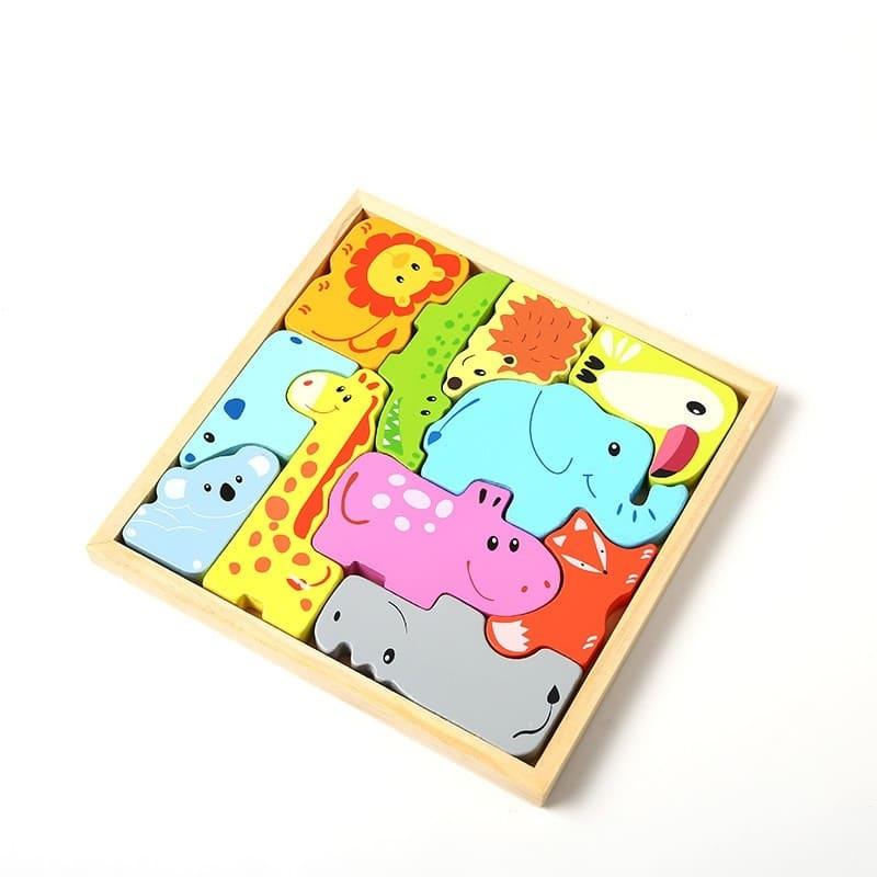 3D Animal Puzzle - Stylus Kids