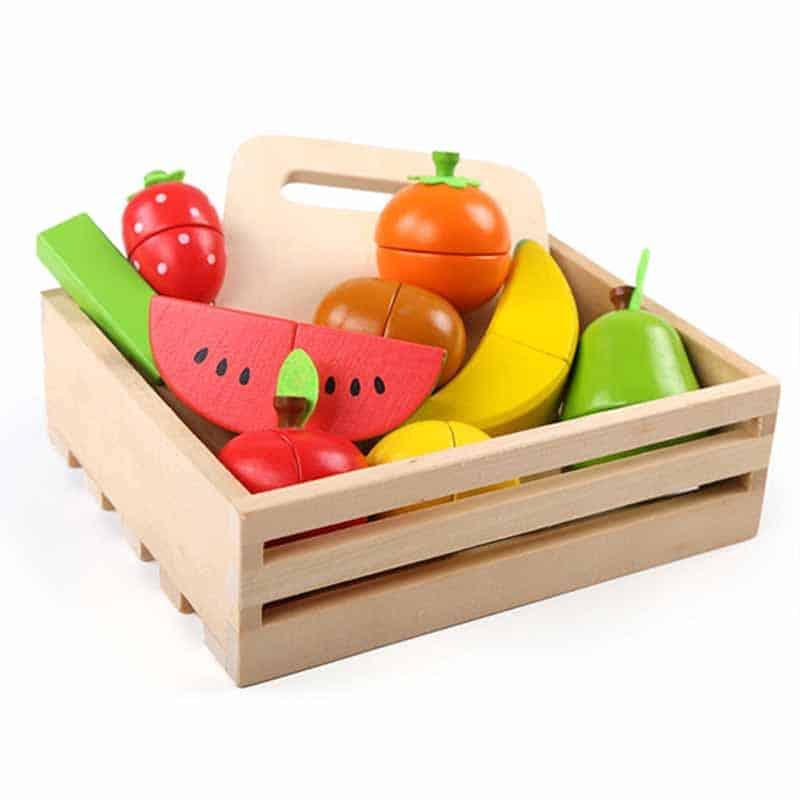 Wooden Fruit Blocks - Stylus Kids