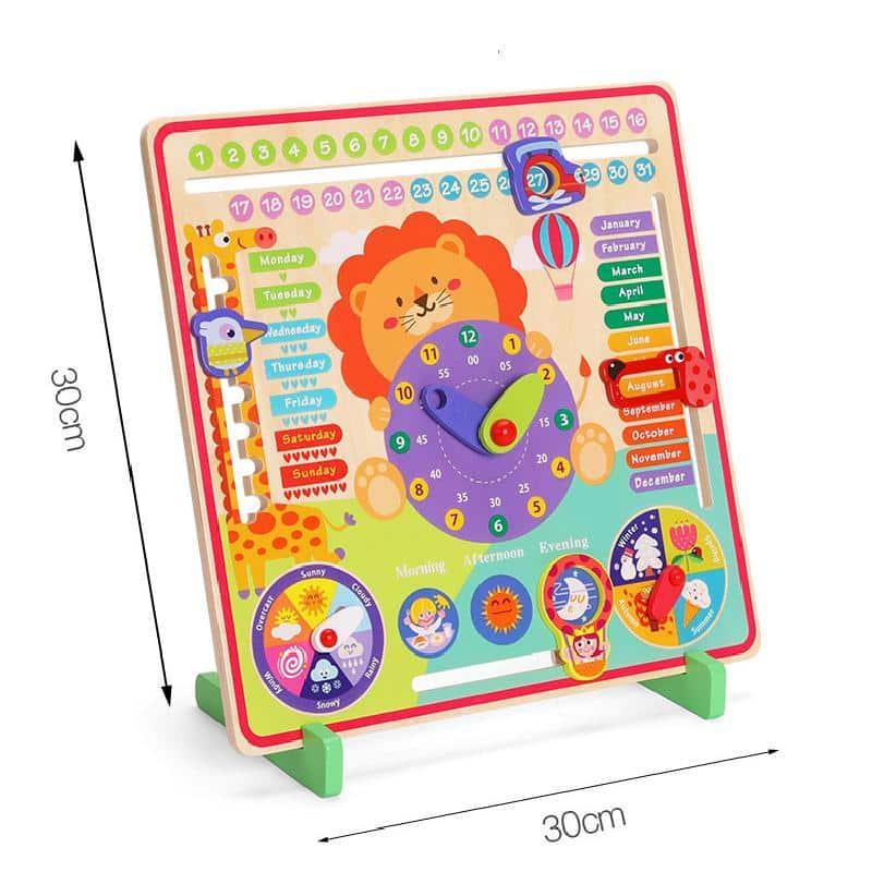 Kid's Frog Calendar Montessori Toy - Stylus Kids