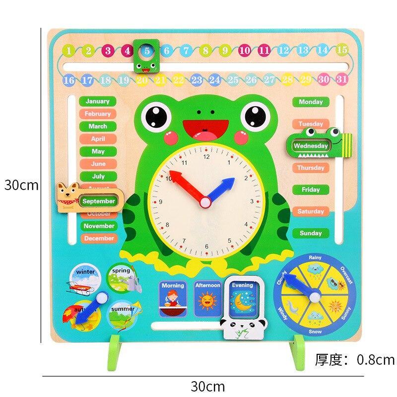 Kid's Frog Calendar Montessori Toy - Stylus Kids