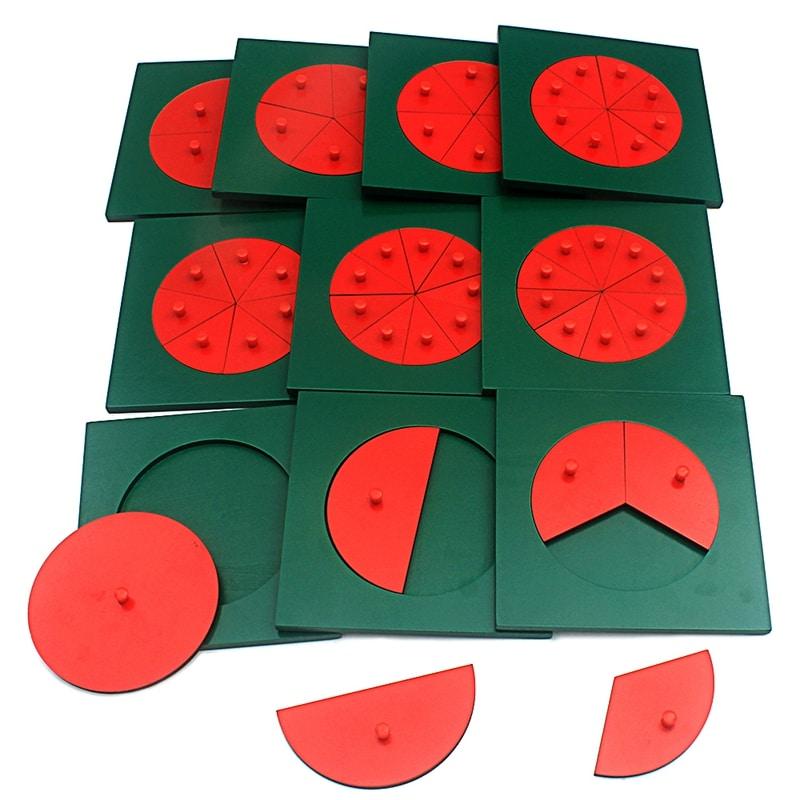 Children's Montessori Wooden Counting Circle Board - Stylus Kids