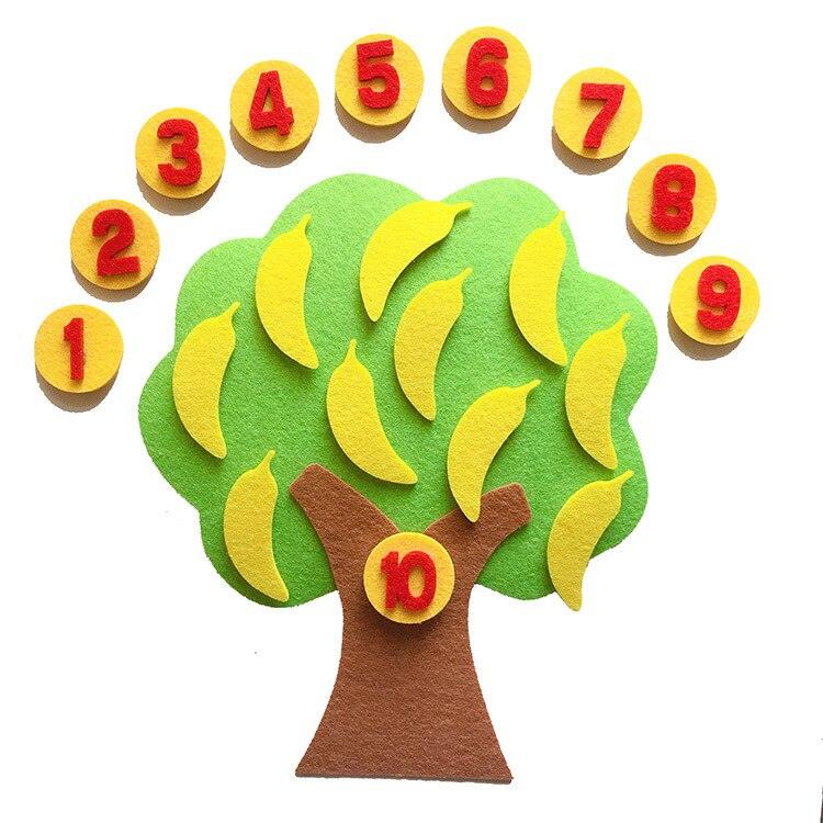 Soft Cloth Tree Shaped Counting Toy - Stylus Kids