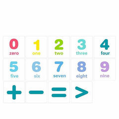 Set of Math Number Cards and Beads for Multifunctional Learning - Stylus Kids