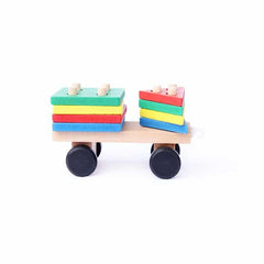 Kid's Wooden Train Montessori Toy - Stylus Kids