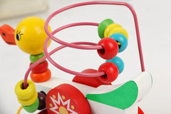 Kids' Maze Themed Duck Shaped Colorful Wooden Puzzle - Stylus Kids