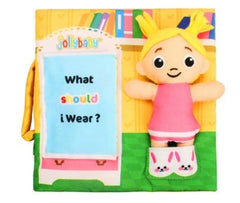 Early Development Soft Book with Plush Doll - Stylus Kids
