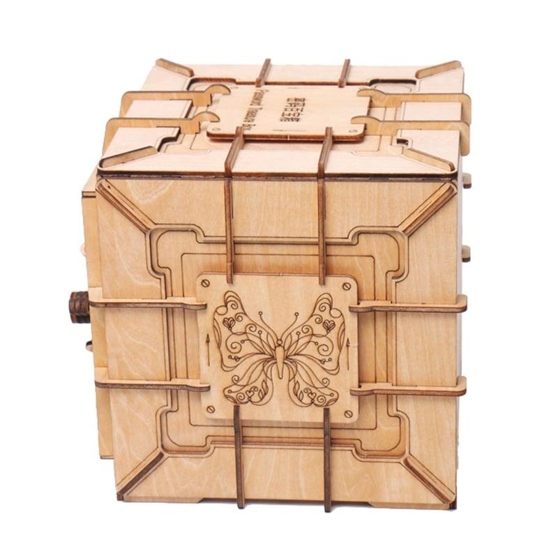 Wooden Treasure Box Puzzle Toy - Stylus Kids
