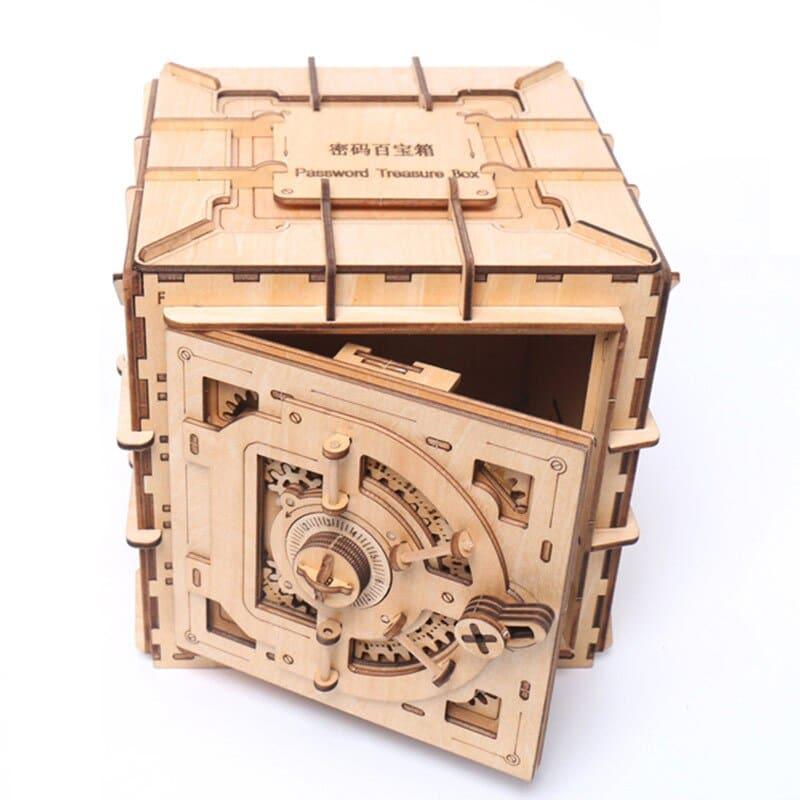 Wooden Treasure Box Puzzle Toy - Stylus Kids