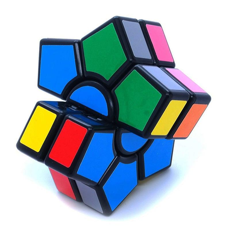 Kids' Hexagon Themed Large Colorful Plastic Magic Cube - Stylus Kids