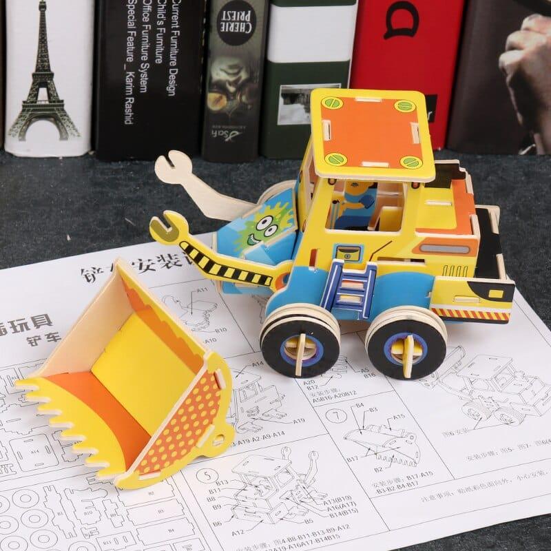 3D Car Puzzle Toy - Stylus Kids