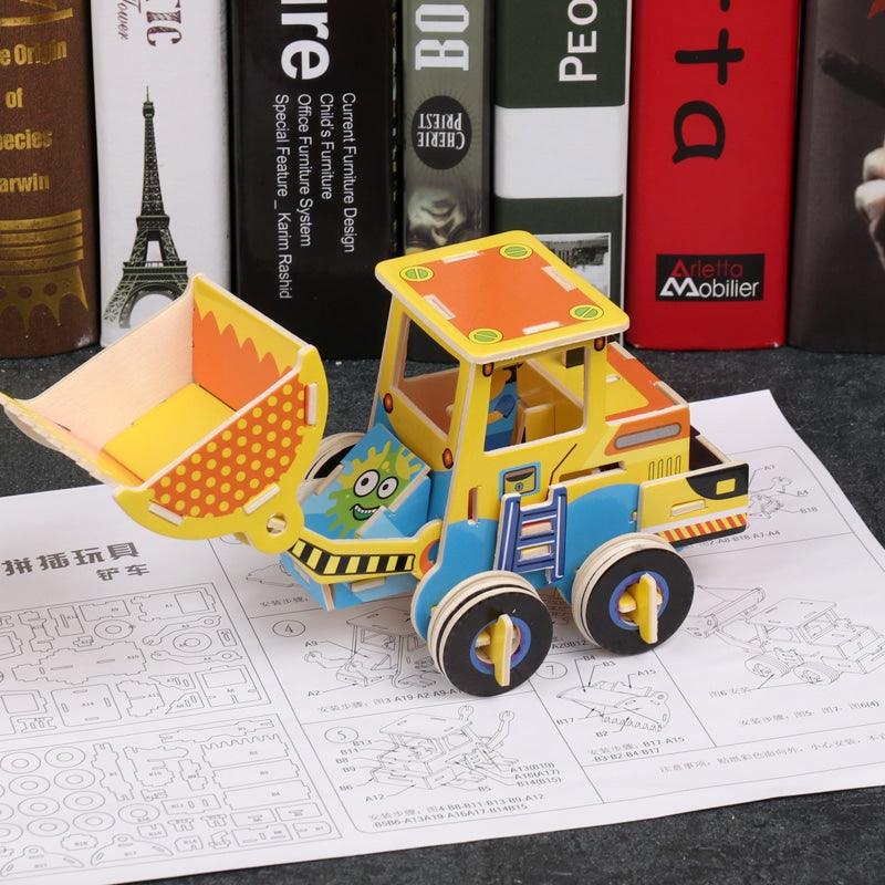 3D Car Puzzle Toy - Stylus Kids